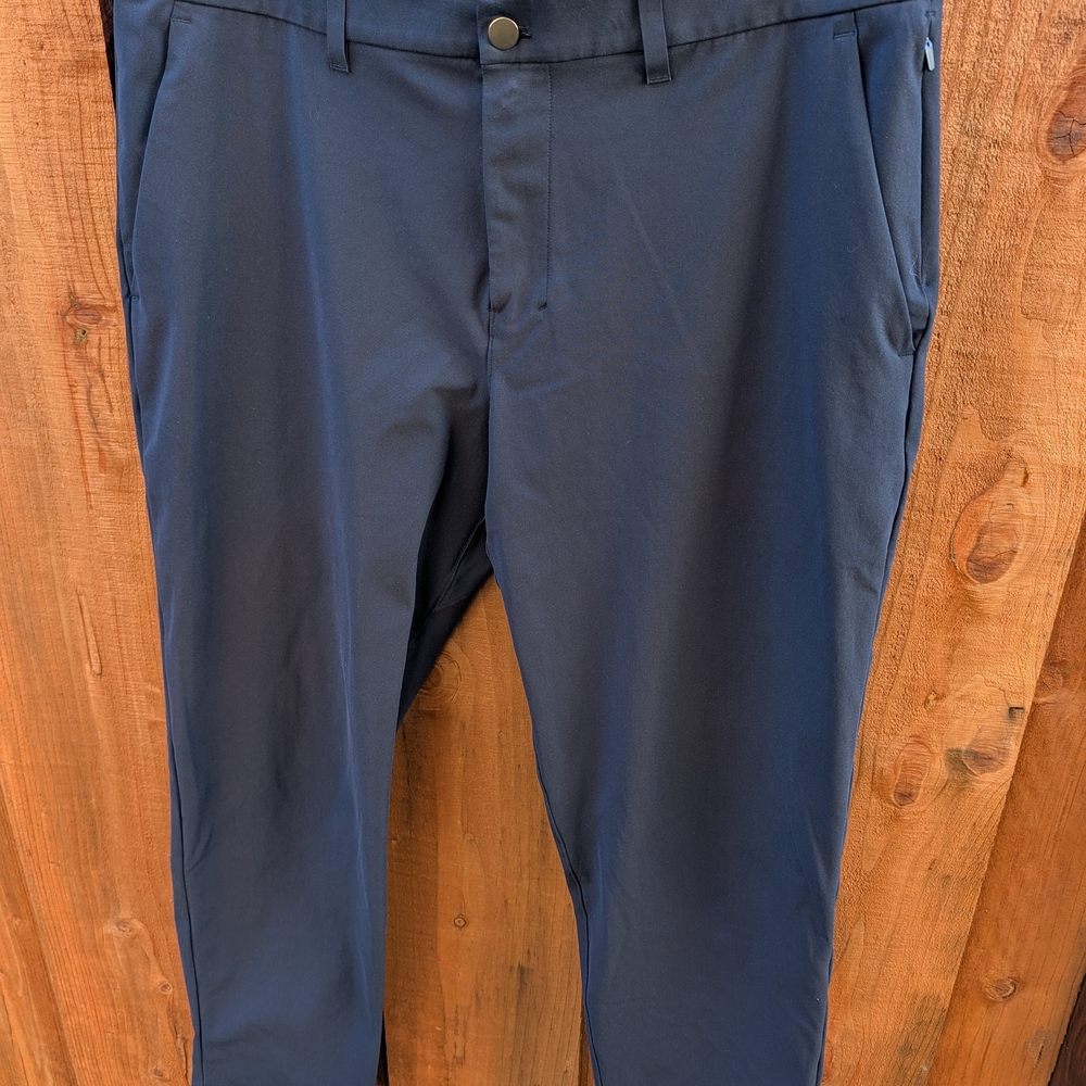 Lululemon ABC Classic Fit Trousers, Warpstreme, 36 X 32, Navy Blue - Picture 7 of 10